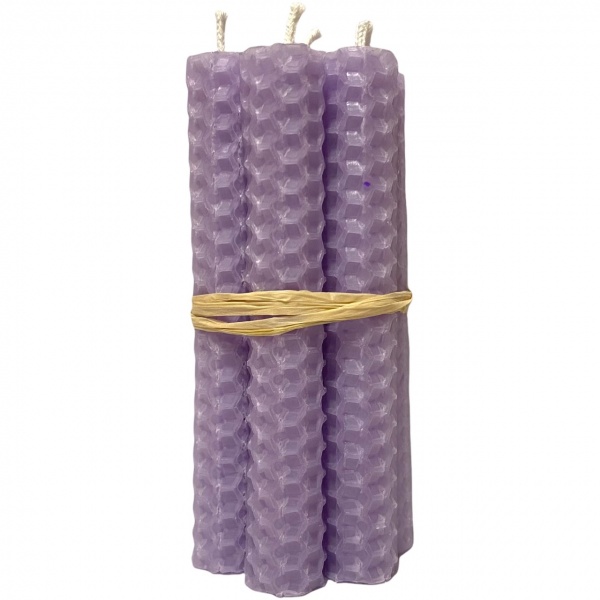 Lilac - Beeswax Spell Candles